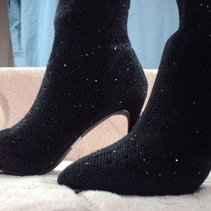 Qupid Women's Maeve 01 Sock Bootie Fashion Boot !